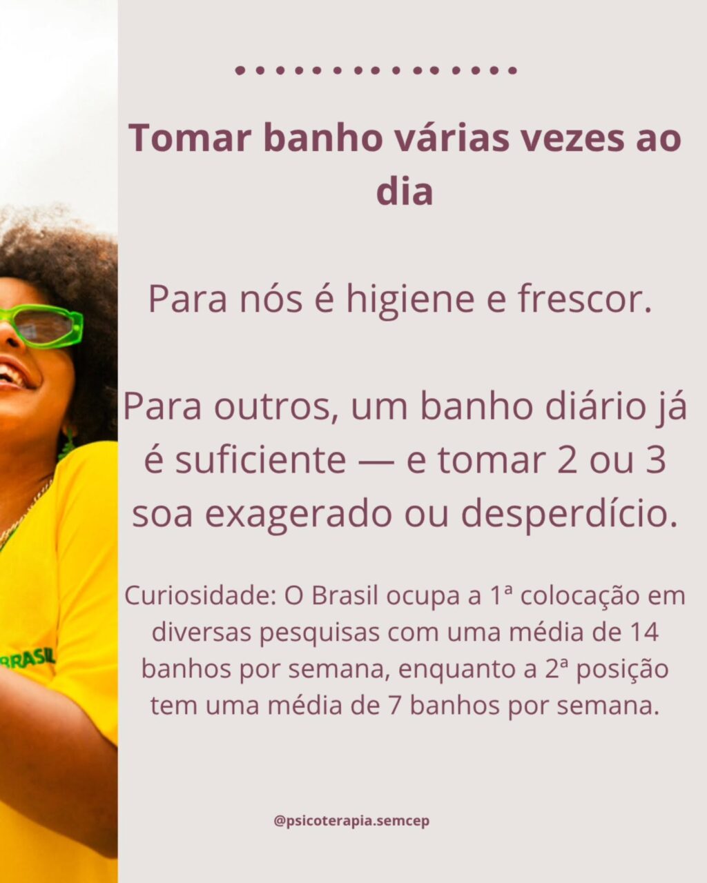 Instagram post from psicoterapia.semcep. This post is in position 4.