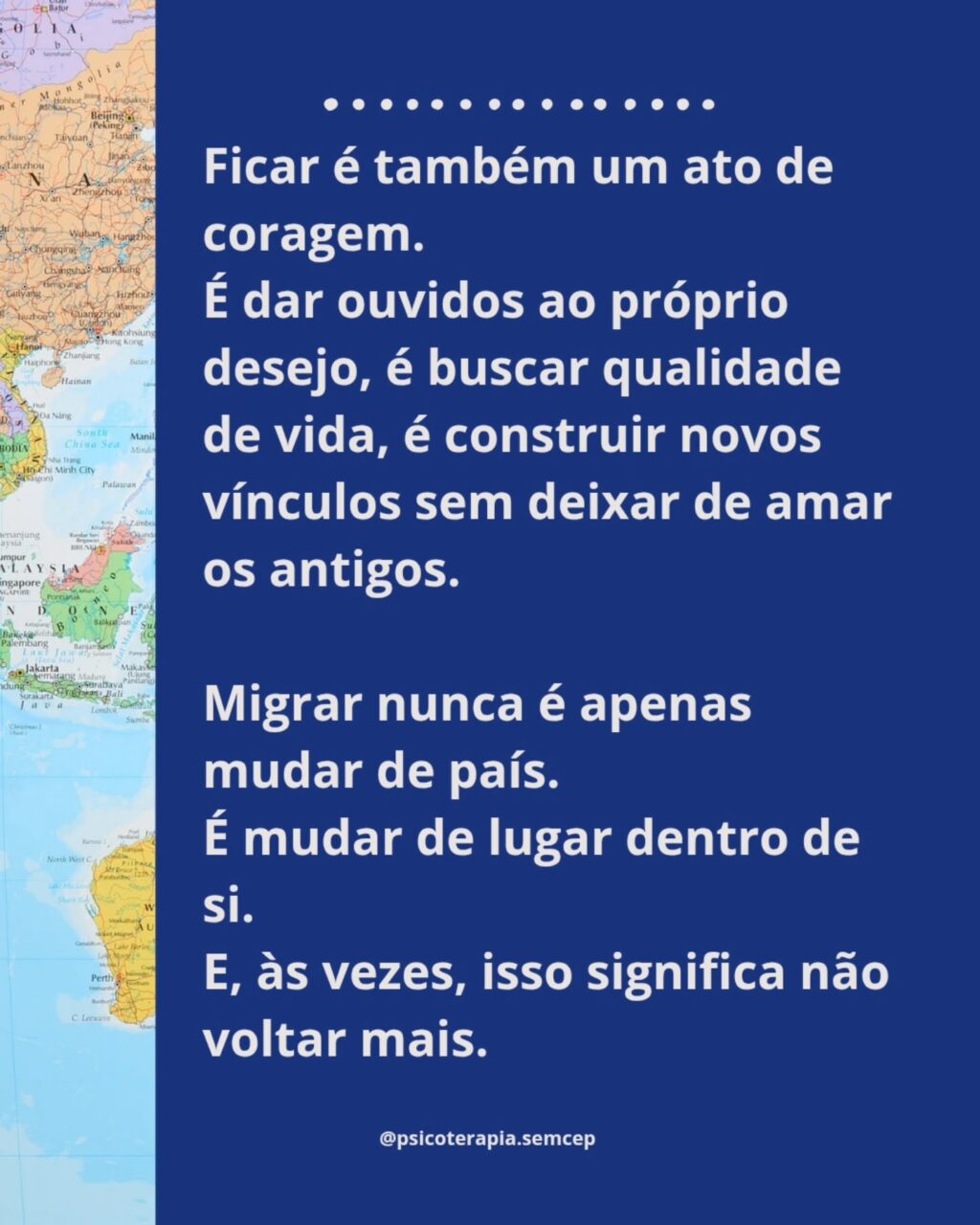 Instagram post from psicoterapia.semcep. This post is in position 5.